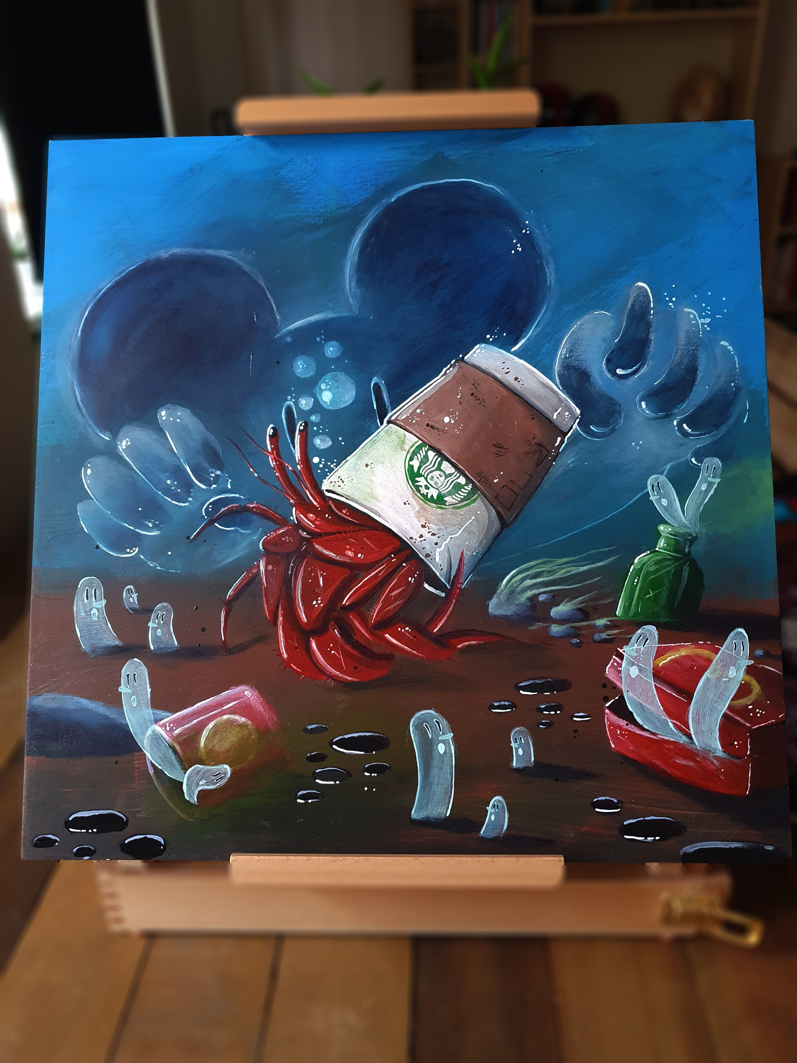 Modern Treasures painting by KURO